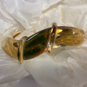 Glass Cuff Bracelet